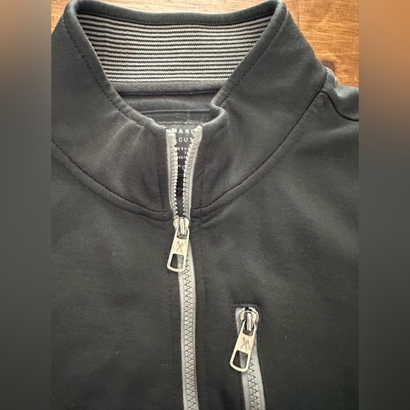 Marc Ecko Jacket Mens L Cut & Sew Black & Gray No 07243 Field Bomber - Picture 10 of 10